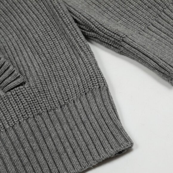 Calvin Klein Simple basic zipper knitted coat